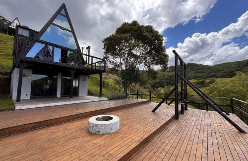 Chalé | Hidro | Churrasqueira | Vista maravilhosa - Foto 15