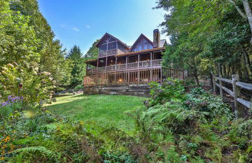 Chateau Relaxeau Breathtaking Spacious Mountain Home on Paved Road - Foto 51