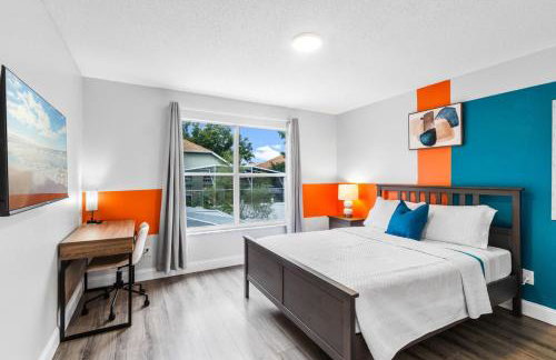 Mario Manor Heated Pool King Bed Game Room Near Disney - Foto 30