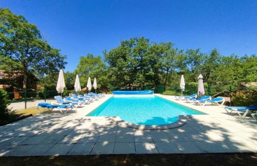 Chalet cosy au vert pour 6 avec piscine et Wi-Fi, proche Souillac - FR-1-828-3 - Foto 24
