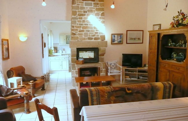 Granite Stone House With Fireplace, Plouguerneau - Foto 8