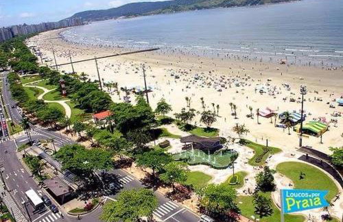 Apt Praia Canal 3 - Santos - Foto 1