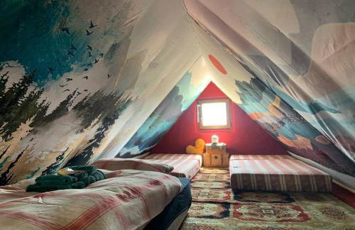 Romantische Wohnung Bauernhof, 100m2 offenes Dachgeschoss - Foto 31