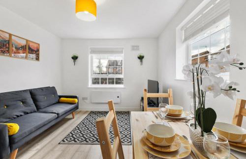 Stylish 1 Bed Apt 4 Min to Airport WiFi & Parking - Foto 11