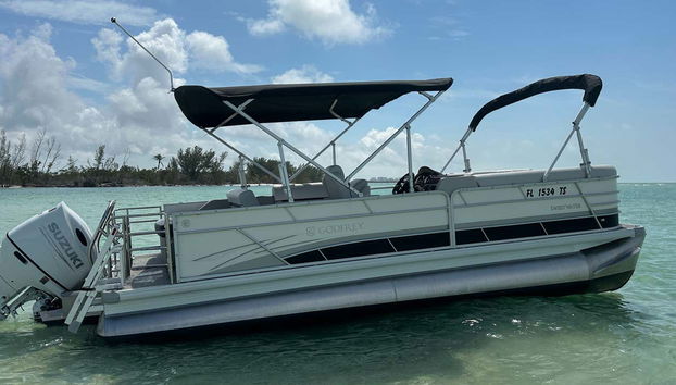 L'imbarcazione in mare