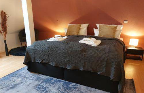 maremar - Design-Maisonette am Holzmarkt - Luxus Boxspringbetten - Arbeitsplatz - Loggia - Foto 10