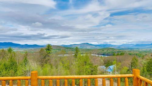 Mtn-View Deck Scenic Conway Log Cabin! - Foto 2