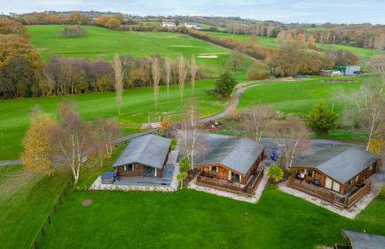 Chestnut, 6 Fingle Glen Lodges - Hot Tub - Free Parking & WiFi - Pets - Foto 7