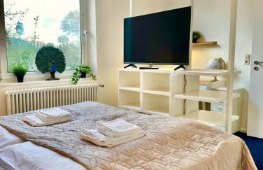 Ferienhaus Weserblick am Sandstrand mit Dart, Billard und Tischkicker - Photo 10