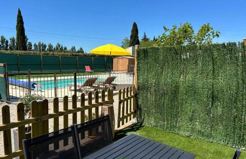 Appart'Estel 2 pers en campagne avec terrasse et accès piscine - Photo 1