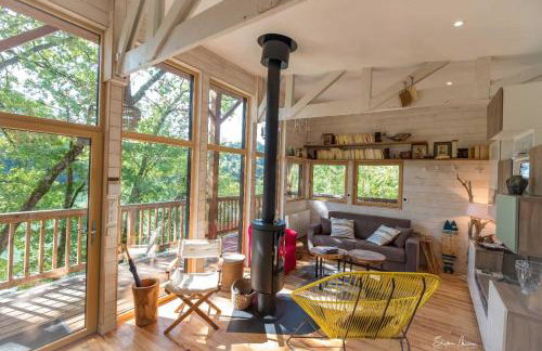 Détente au Bord de l'Eau - Le Chalet du Carla avec Spa et Ponton Privé - Foto 9