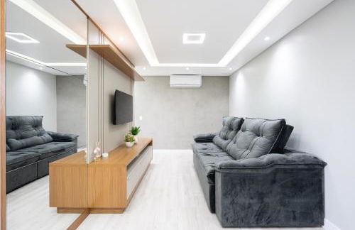 Apartamentos em Bal Piçarras 150 M DA PRAIA com SACADA, WI-FI, PISCINA, PORTARIA 24h, PLAYGROUND e vaga de GARAGEM - Foto 15