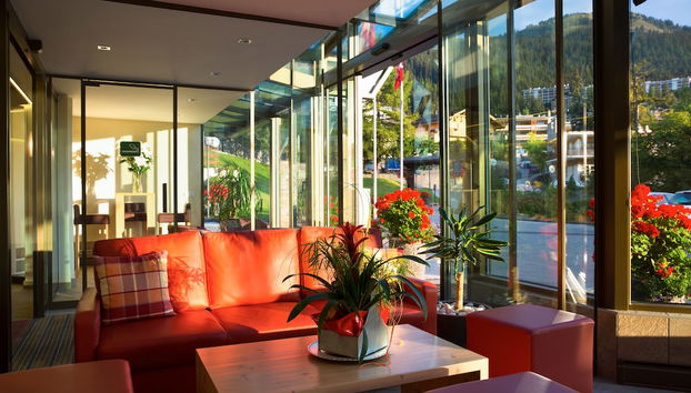 Zona de estar del vestíbulo