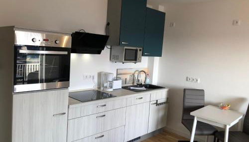 Stilvolle Ferien-Geschäftswohnung Brandenburger Seenlandschaft - Foto 5, stove, dishwasher, toaster