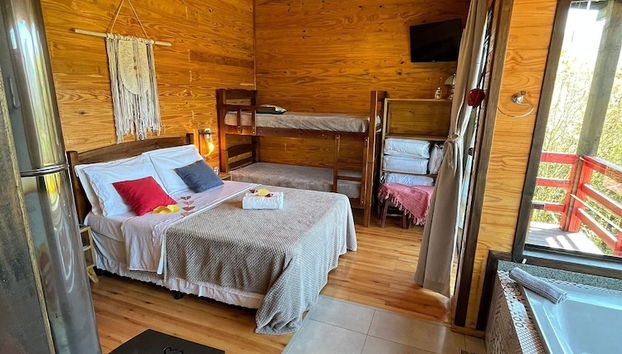 Chalés Solar da Montanha Urubici - Foto 3, Habitación