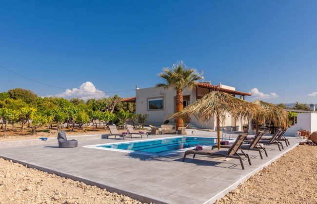 Vineyard Pool Villa Sea View Crete - Foto 19