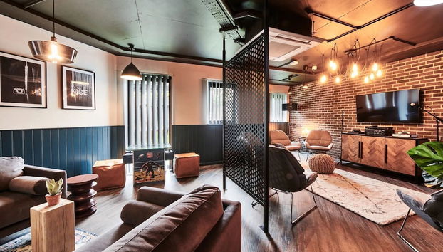 Sala de estar do lobby