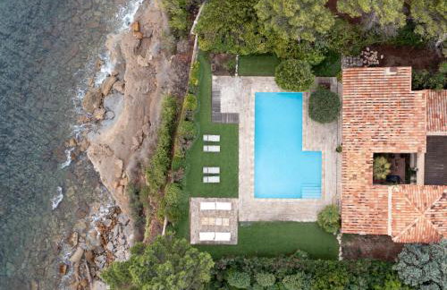 La Roche Bleue - Villa de charme avec vue exceptionnelle bord de mer piscine privée jardin et terrasse - Foto 5