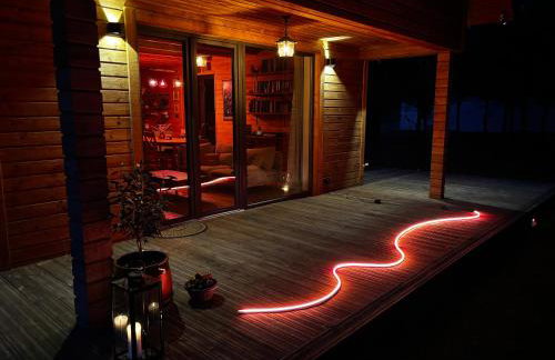 Bór i Woda - klimatyczny, drewniany dom w sercu jezior i lasów - Foto 37