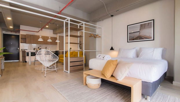 w Modern Loft in Laureles - Foto 5, Habitación