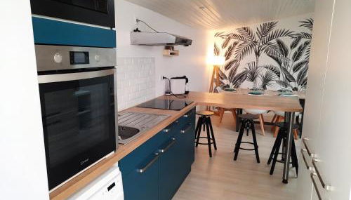 Le Cosy & Reposant, 3 étoiles, 6p, 7 min Océan & Plage, - Foto 5, stove