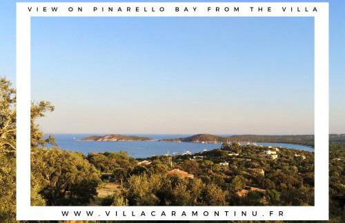 VILLA CARAMONTINU SERENA à Pinarello, proche plage, vue mer, piscine chauffée - Foto 4