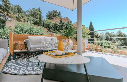 Rooftop villa in Lavandou, panoramic view - Foto 11