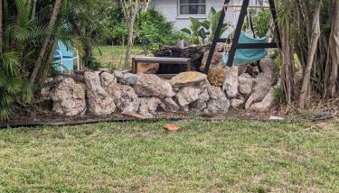 Lemon Bay Hideaway, Retro Beach Bungalow - Foto 3, Garden, Garden view
