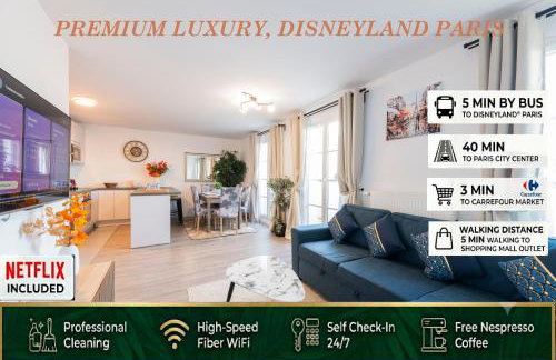 Le Cartier Appt F3, 7mn Disneyland, Parking,Terrace - Foto 1