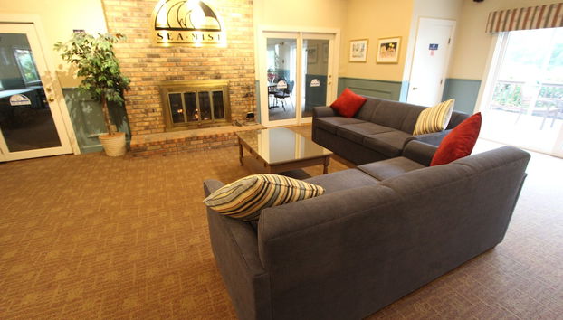 Zona de estar del vestíbulo