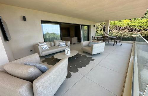 Villa Les Issambres, piscine débordement, vue mer - Foto 3