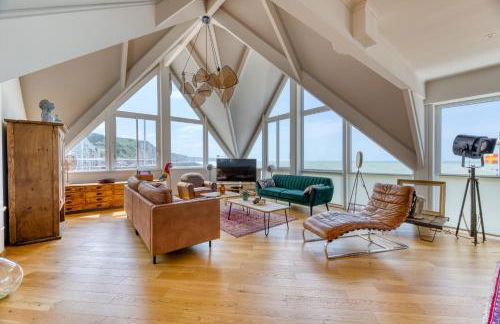 Le Poséidon - gîte exceptionnel face à la mer avec spa, terrasse, 4 chambres - Foto 5