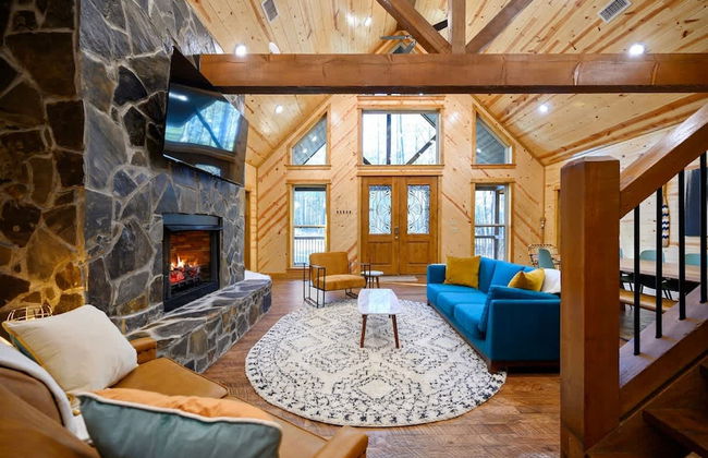 Massive Hochatown Lodge w spa Basketball More - Foto 11