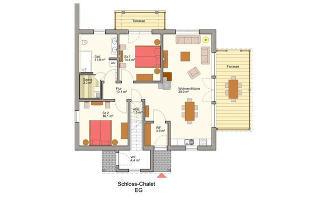 Castle Chalet No. 19 - Foto 7