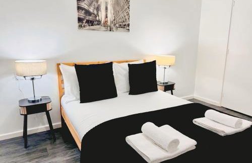 Cosy 1 bed flat, sleeps 4, free parking - Photo 36