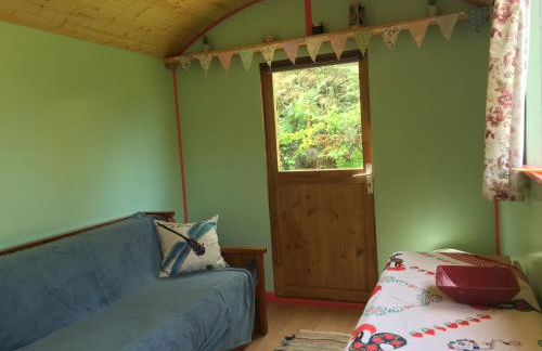 Rosa the Cosy Cabin - Gypsy Wagon - Shepherds Hut, RIVER VIEWS Off-grid eco living - Foto 32
