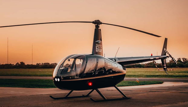 Hélicoptère dans lequel vous volerez