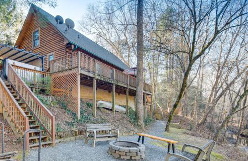 Pet-Friendly Cabin with Loft 5 Mi to Lake Lure! - Foto 21