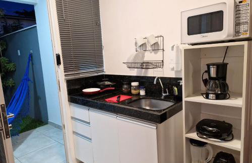 MSFlats Paripueira praia varanda c rede cozinha Wifi Ar split - Foto 44