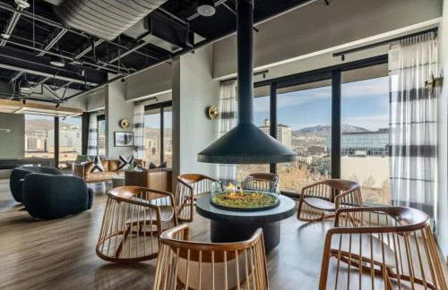 Cozy DT SLC Studio - 13th Floor Gym - Parking - Foto 15