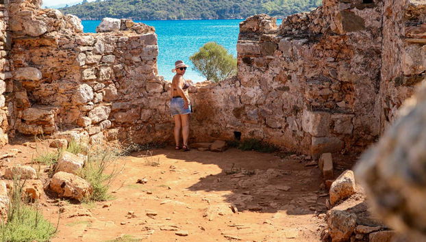 Get stunning views over the sea