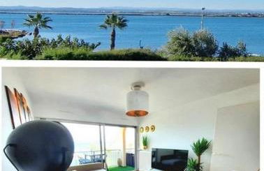 Appartement 1ere ligne piscine terrasse au bord de la plage front de mer avec vélos - Foto 1