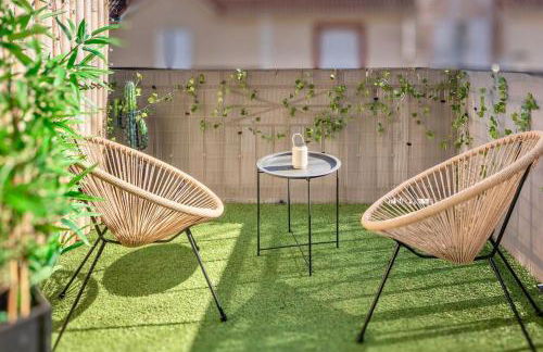 Séjour magique à 10 min de Disneyland- Appartement cosy avec terrasse & parking privé - Foto 14