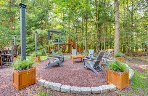 Hot Tub, Beach Access Albrightsville Retreat! - Foto 34