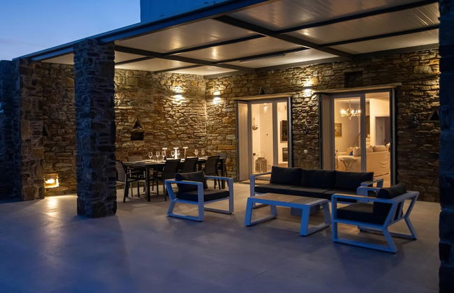 Aegean Whispers Sea Front Villa in Tinos - Foto 31