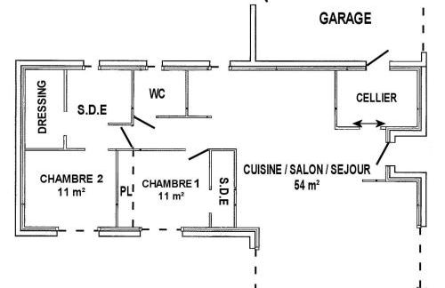 Gîte moderne avec confort, près de la mer, jardin clos, garage, WiFi, et équipements bébé - FR-1-306-1173 - Foto 11