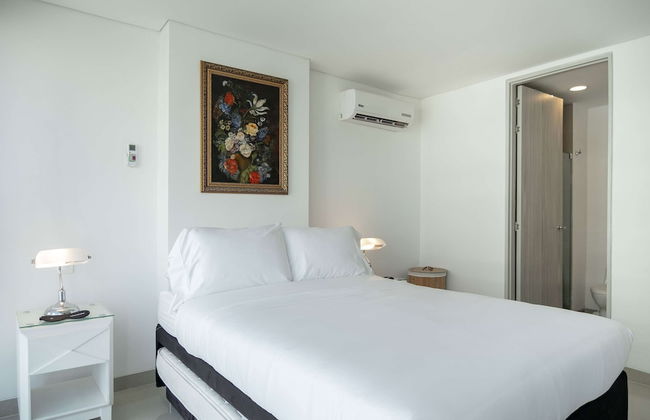 w Comfy 2BR w Ocean View and Pool in CTG - Foto 15