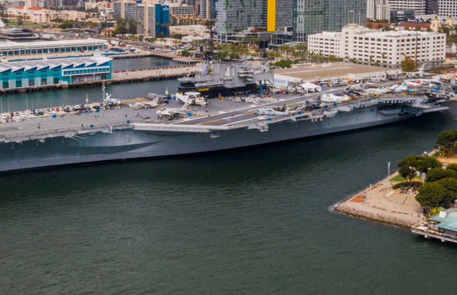 Ingresso do museu USS Midway - Foto 1