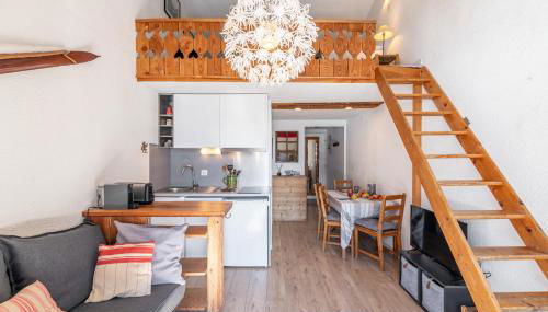 Le chalet de Lili 2 pièces duplex, skis aux pieds, balcon - Foto 4