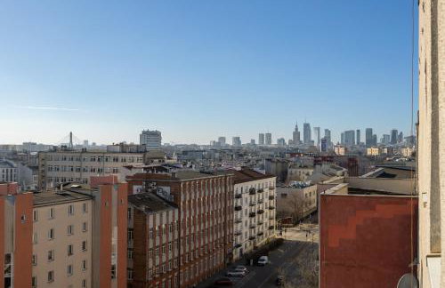 Warszawa Wileńska Skyline View Apartment by BookingHost - Foto 17